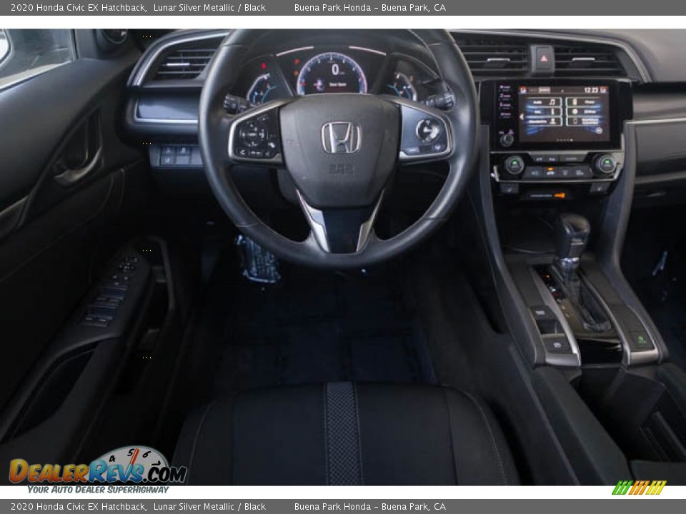 2020 Honda Civic EX Hatchback Lunar Silver Metallic / Black Photo #5