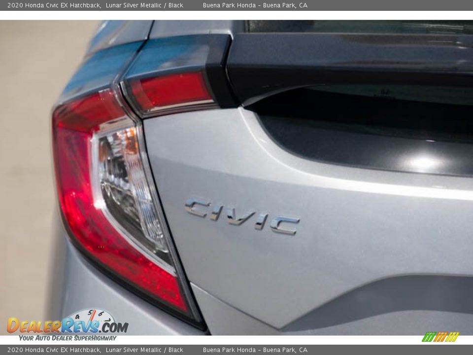 2020 Honda Civic EX Hatchback Lunar Silver Metallic / Black Photo #10