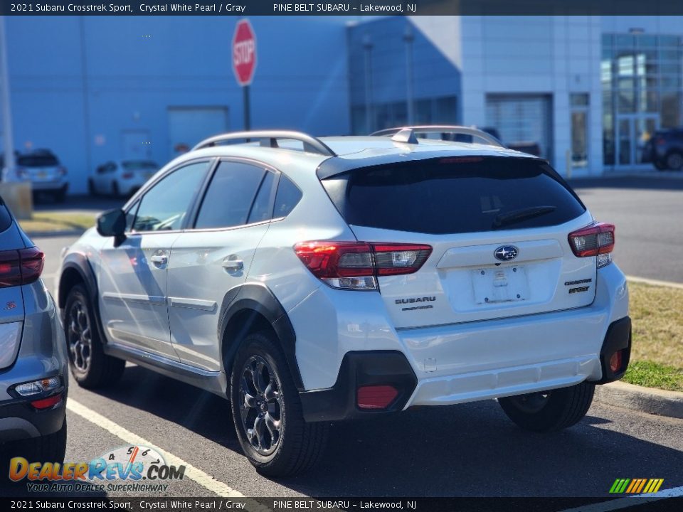 2021 Subaru Crosstrek Sport Crystal White Pearl / Gray Photo #9