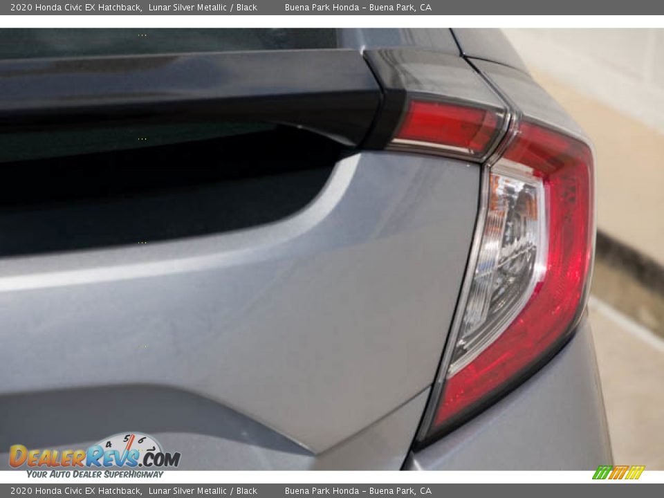 2020 Honda Civic EX Hatchback Lunar Silver Metallic / Black Photo #11