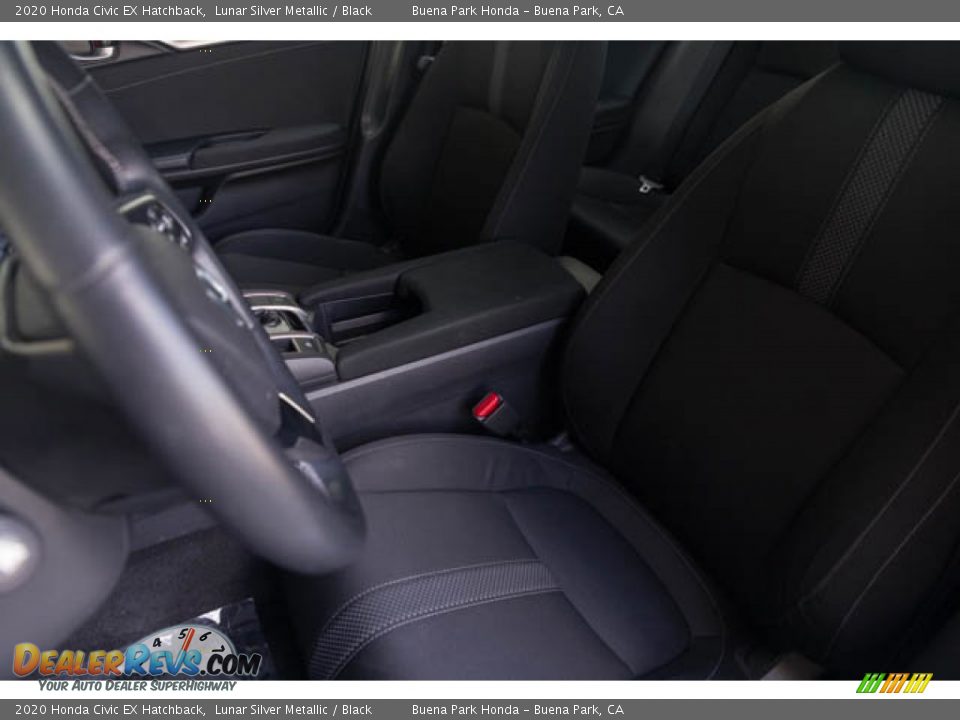 2020 Honda Civic EX Hatchback Lunar Silver Metallic / Black Photo #18