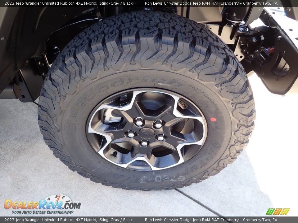 2023 Jeep Wrangler Unlimited Rubicon 4XE Hybrid Wheel Photo #9