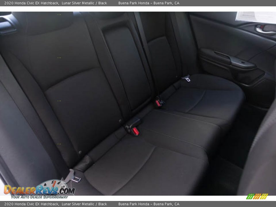 2020 Honda Civic EX Hatchback Lunar Silver Metallic / Black Photo #22