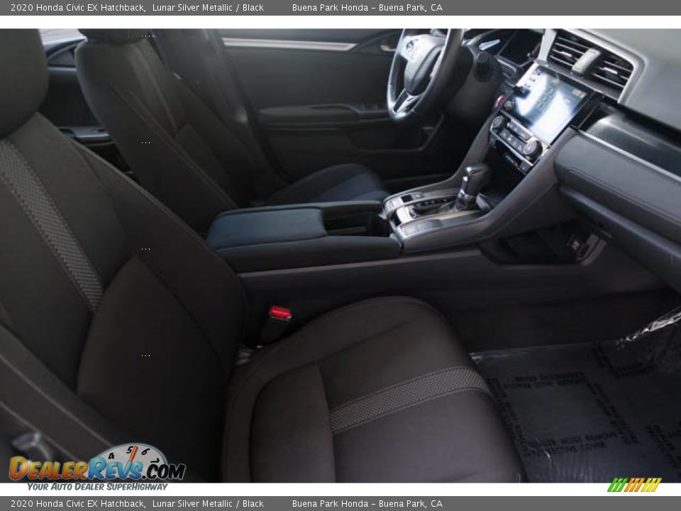 2020 Honda Civic EX Hatchback Lunar Silver Metallic / Black Photo #23