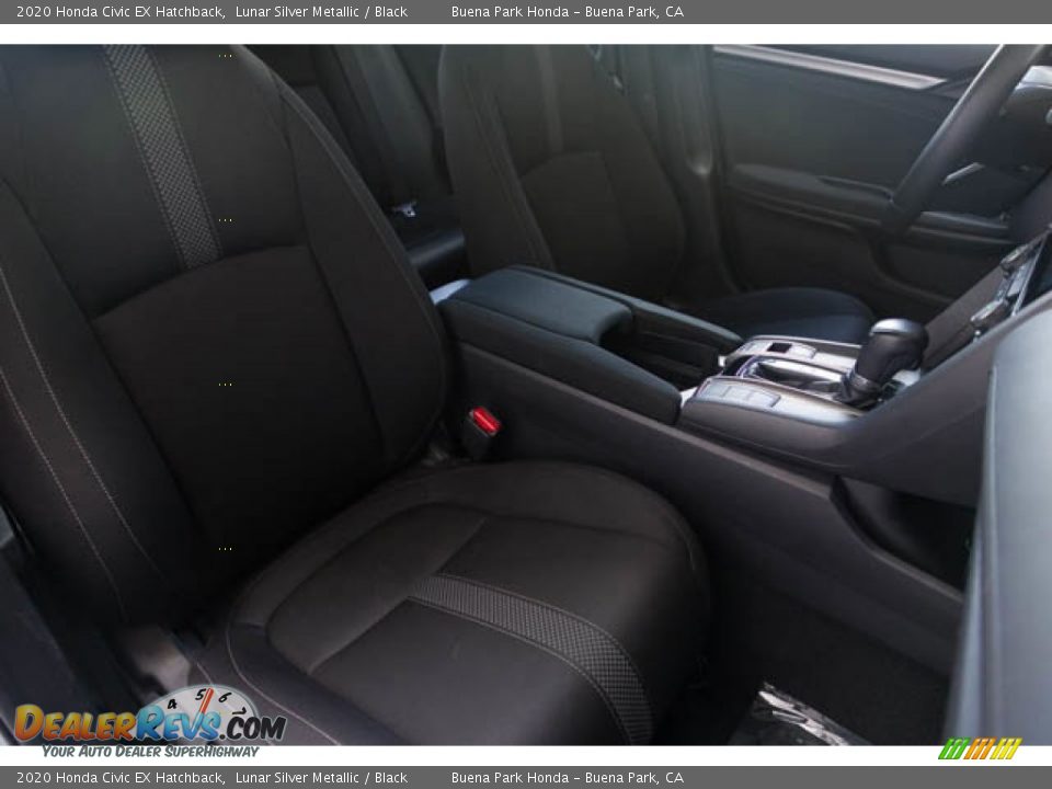 2020 Honda Civic EX Hatchback Lunar Silver Metallic / Black Photo #25