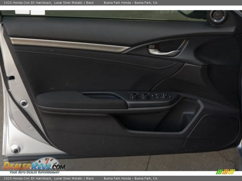 2020 Honda Civic EX Hatchback Lunar Silver Metallic / Black Photo #30