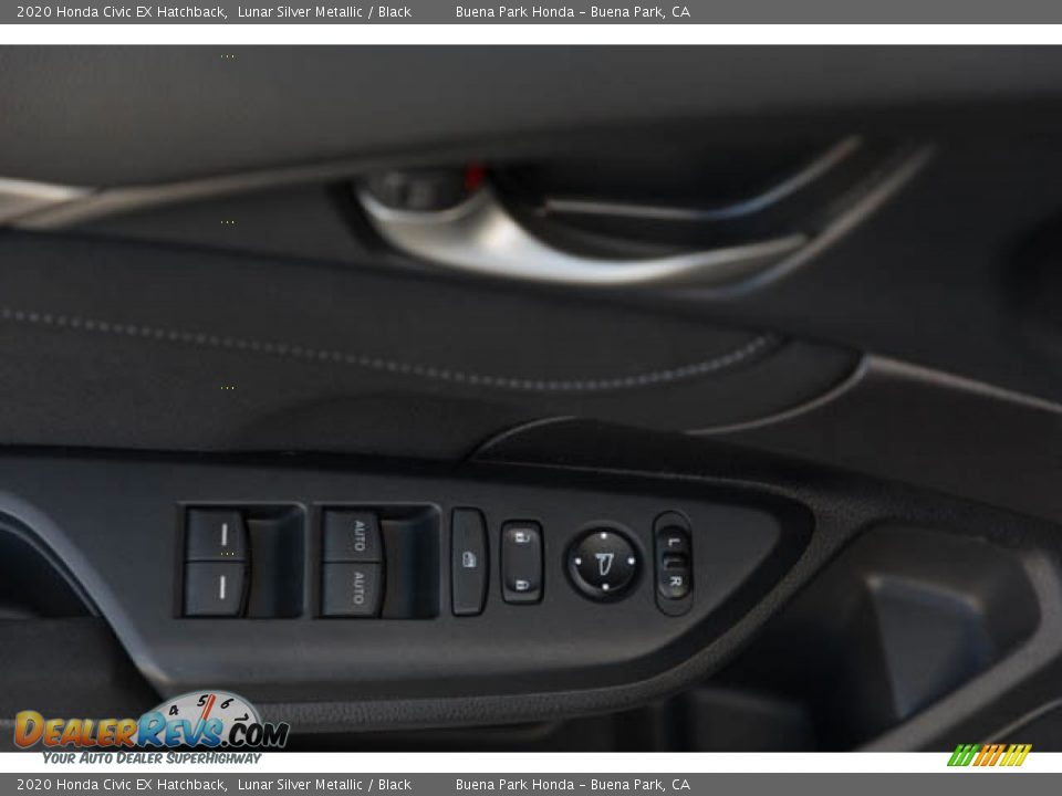 2020 Honda Civic EX Hatchback Lunar Silver Metallic / Black Photo #31
