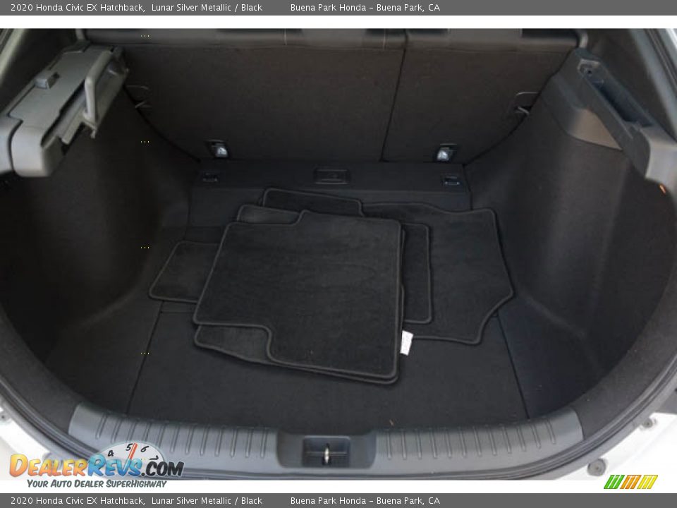 2020 Honda Civic EX Hatchback Lunar Silver Metallic / Black Photo #33