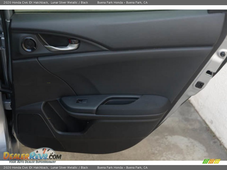 2020 Honda Civic EX Hatchback Lunar Silver Metallic / Black Photo #34