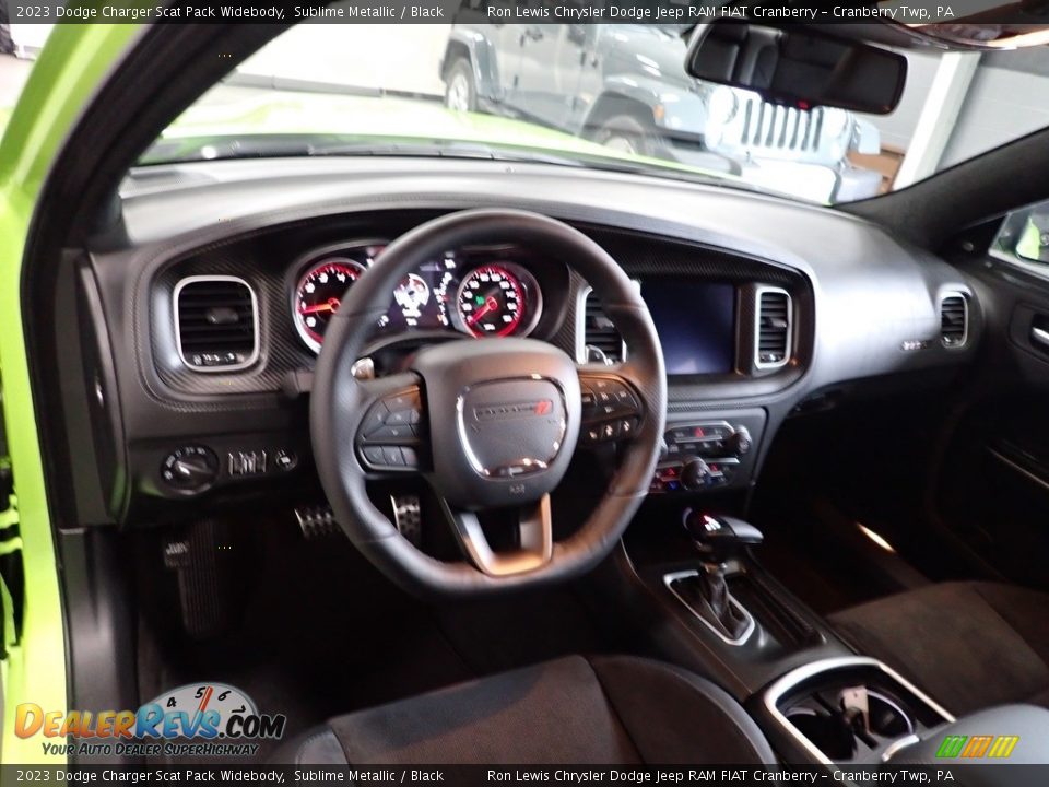 Dashboard of 2023 Dodge Charger Scat Pack Widebody Photo #13