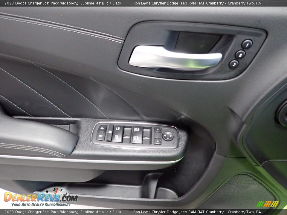 Door Panel of 2023 Dodge Charger Scat Pack Widebody Photo #14