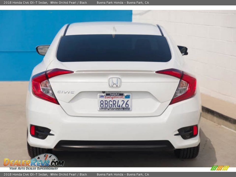 2018 Honda Civic EX-T Sedan White Orchid Pearl / Black Photo #9