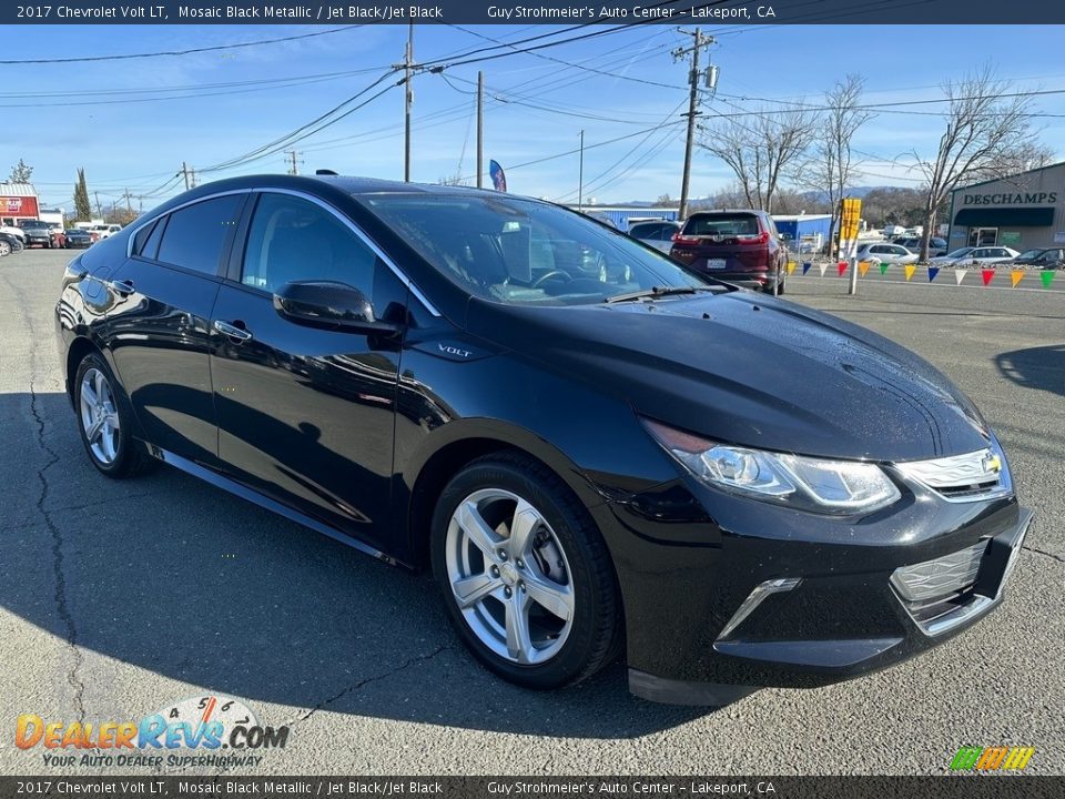 2017 Chevrolet Volt LT Mosaic Black Metallic / Jet Black/Jet Black Photo #1