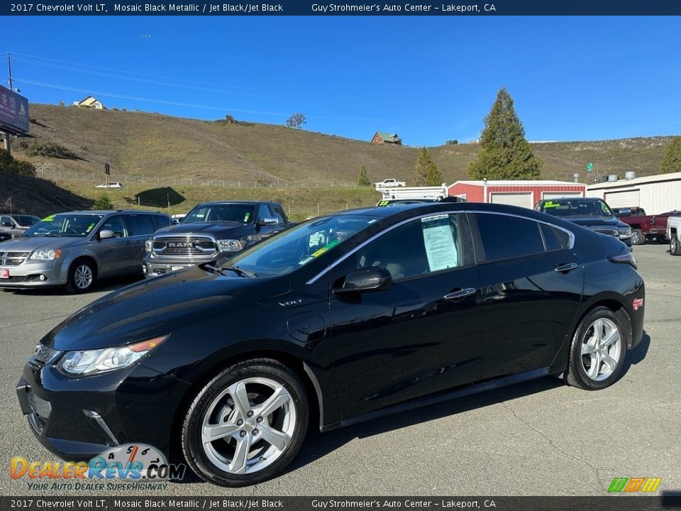 2017 Chevrolet Volt LT Mosaic Black Metallic / Jet Black/Jet Black Photo #3