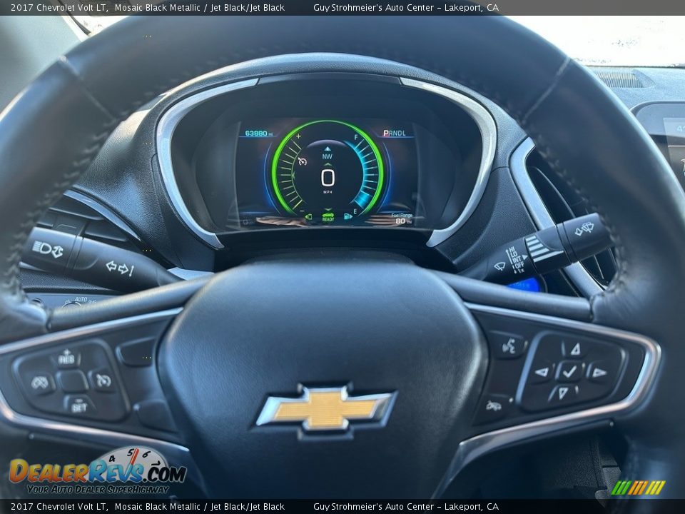 2017 Chevrolet Volt LT Mosaic Black Metallic / Jet Black/Jet Black Photo #7