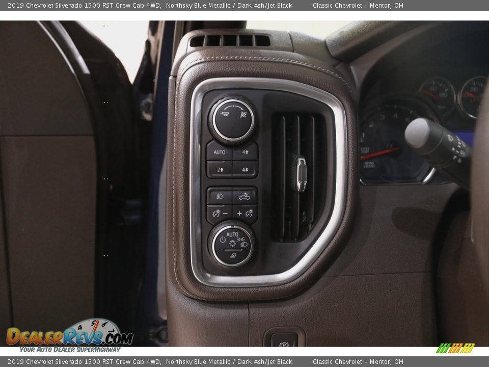2019 Chevrolet Silverado 1500 RST Crew Cab 4WD Northsky Blue Metallic / Dark Ash/Jet Black Photo #6
