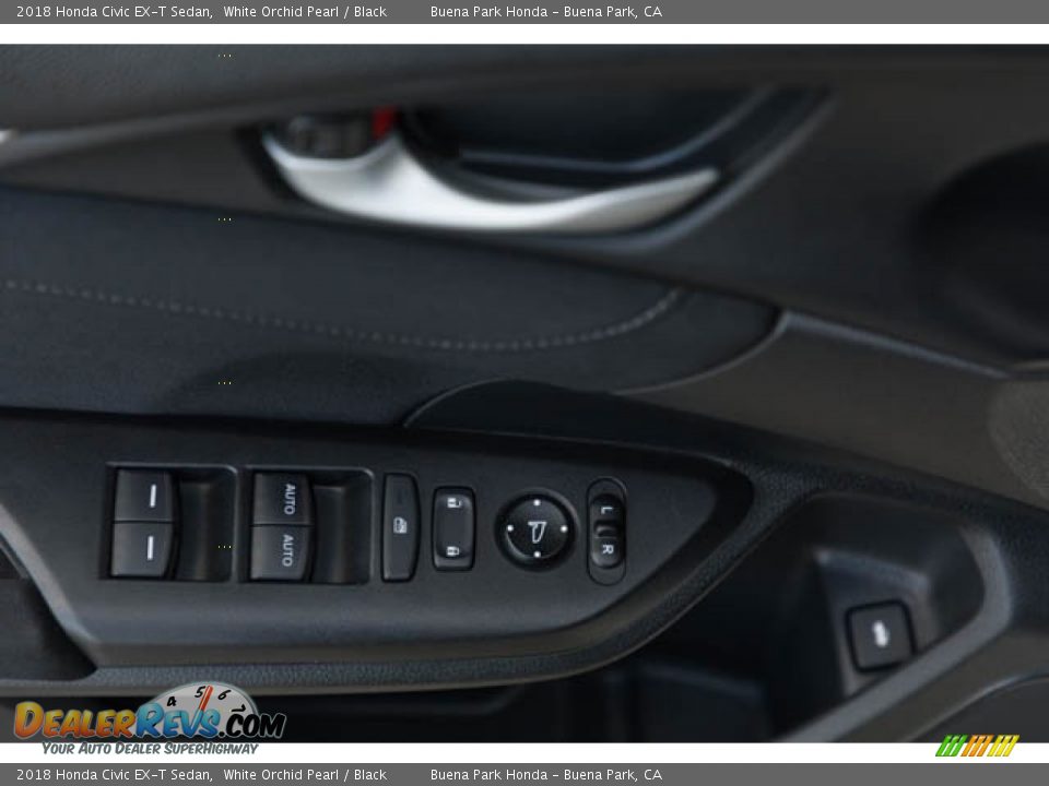 2018 Honda Civic EX-T Sedan White Orchid Pearl / Black Photo #32
