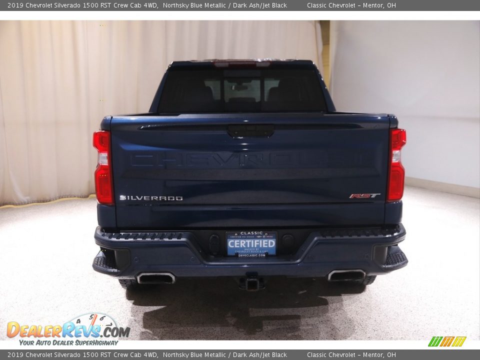 2019 Chevrolet Silverado 1500 RST Crew Cab 4WD Northsky Blue Metallic / Dark Ash/Jet Black Photo #20