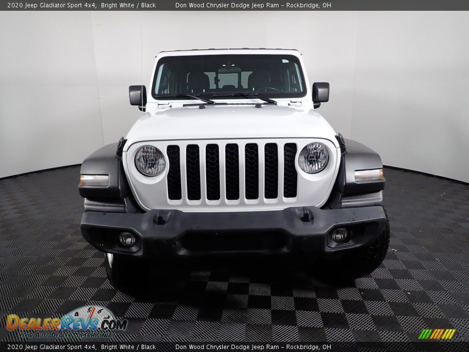 2020 Jeep Gladiator Sport 4x4 Bright White / Black Photo #3