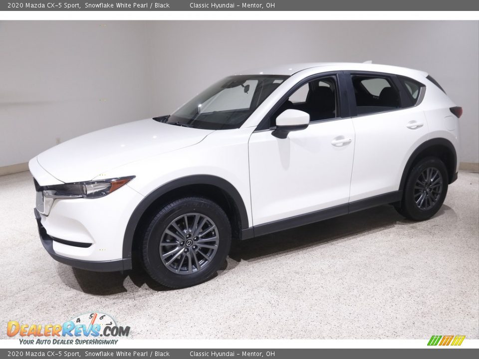 2020 Mazda CX-5 Sport Snowflake White Pearl / Black Photo #3