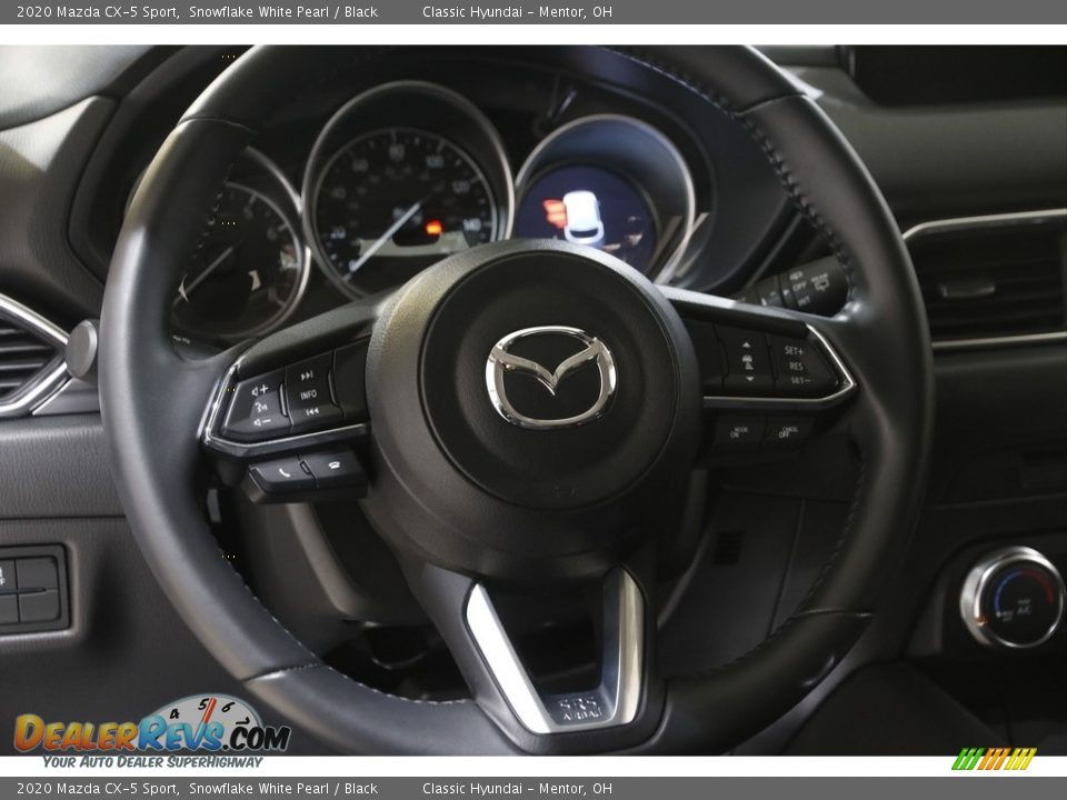 2020 Mazda CX-5 Sport Snowflake White Pearl / Black Photo #7