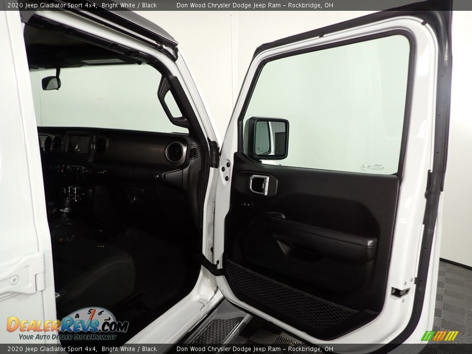 2020 Jeep Gladiator Sport 4x4 Bright White / Black Photo #22