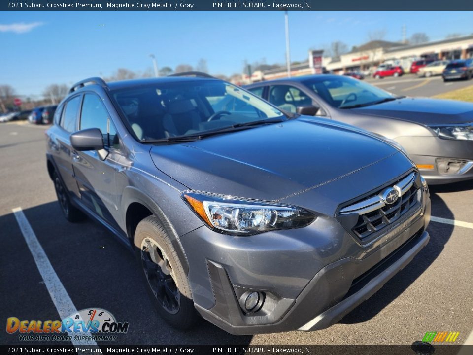 2021 Subaru Crosstrek Premium Magnetite Gray Metallic / Gray Photo #3