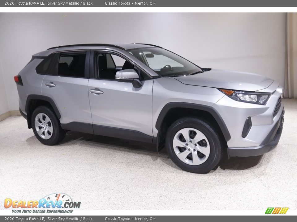 2020 Toyota RAV4 LE Silver Sky Metallic / Black Photo #1