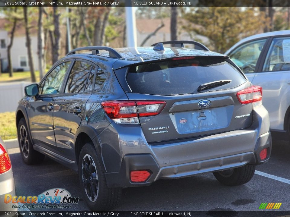 2021 Subaru Crosstrek Premium Magnetite Gray Metallic / Gray Photo #9