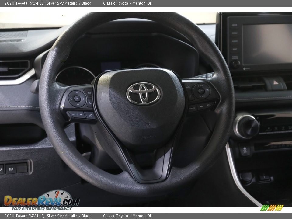 2020 Toyota RAV4 LE Silver Sky Metallic / Black Photo #7