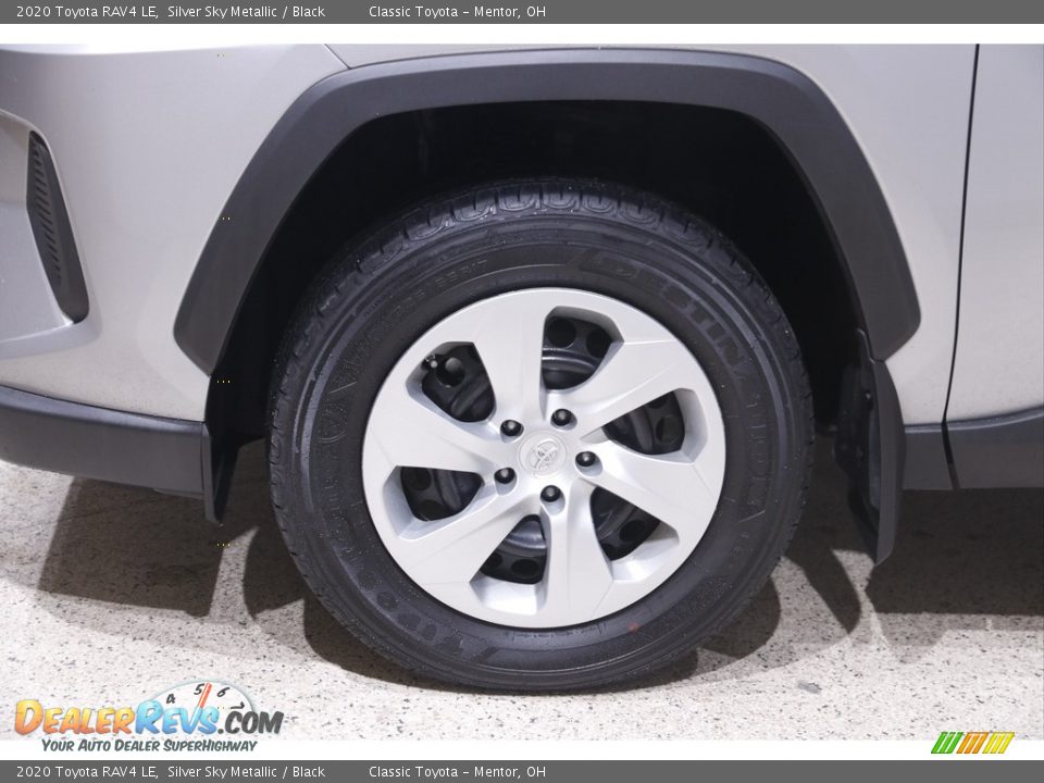 2020 Toyota RAV4 LE Silver Sky Metallic / Black Photo #19