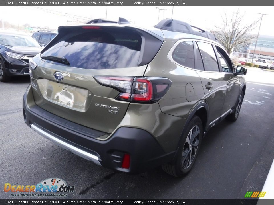 2021 Subaru Outback Limited XT Autumn Green Metallic / Warm Ivory Photo #6