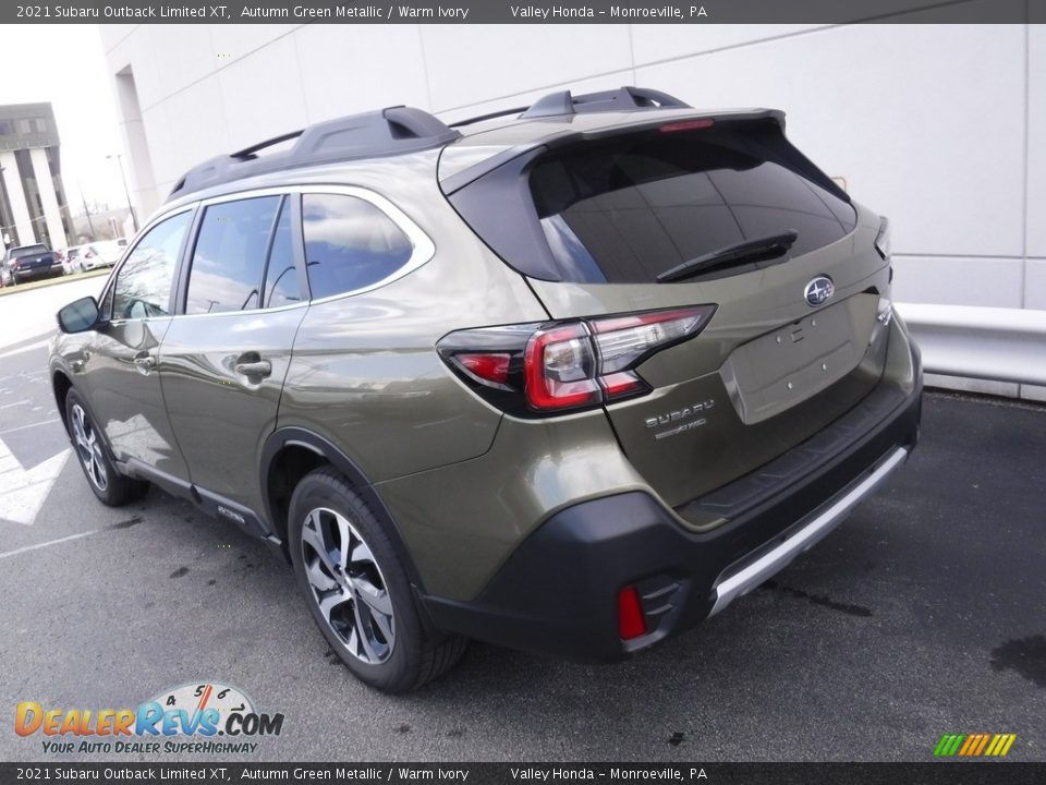 2021 Subaru Outback Limited XT Autumn Green Metallic / Warm Ivory Photo #8