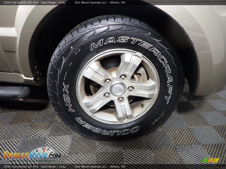2006 Kia Sorento EX 4x4 Sand Beige / Gray Photo #19