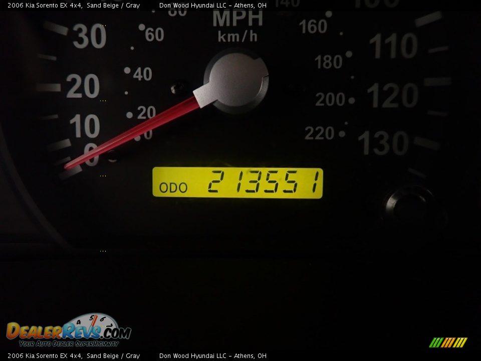 2006 Kia Sorento EX 4x4 Sand Beige / Gray Photo #21