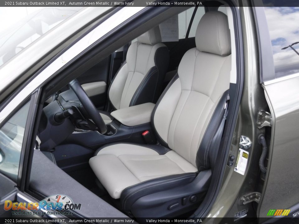 2021 Subaru Outback Limited XT Autumn Green Metallic / Warm Ivory Photo #14