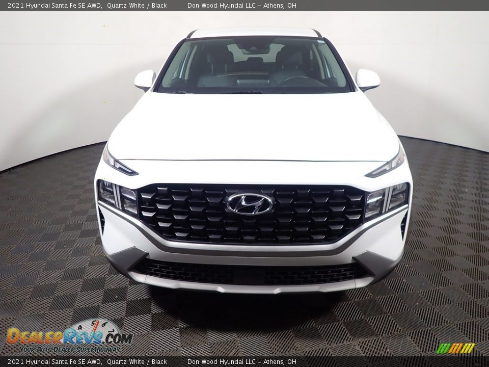 2021 Hyundai Santa Fe SE AWD Quartz White / Black Photo #5
