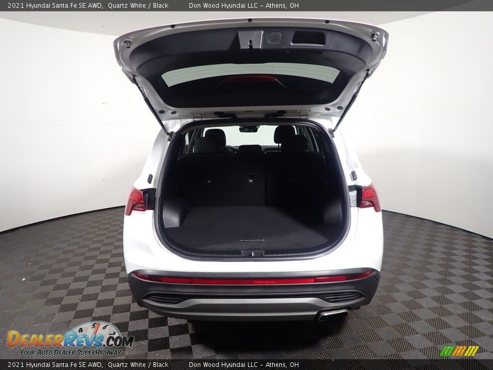 2021 Hyundai Santa Fe SE AWD Quartz White / Black Photo #14