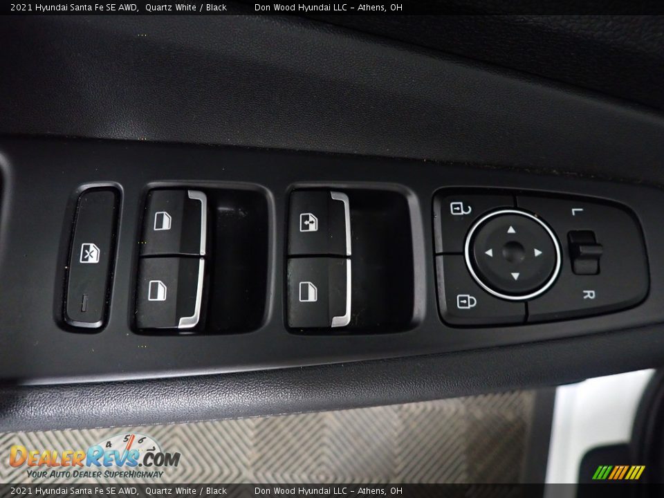 2021 Hyundai Santa Fe SE AWD Quartz White / Black Photo #19