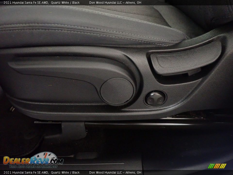 2021 Hyundai Santa Fe SE AWD Quartz White / Black Photo #21