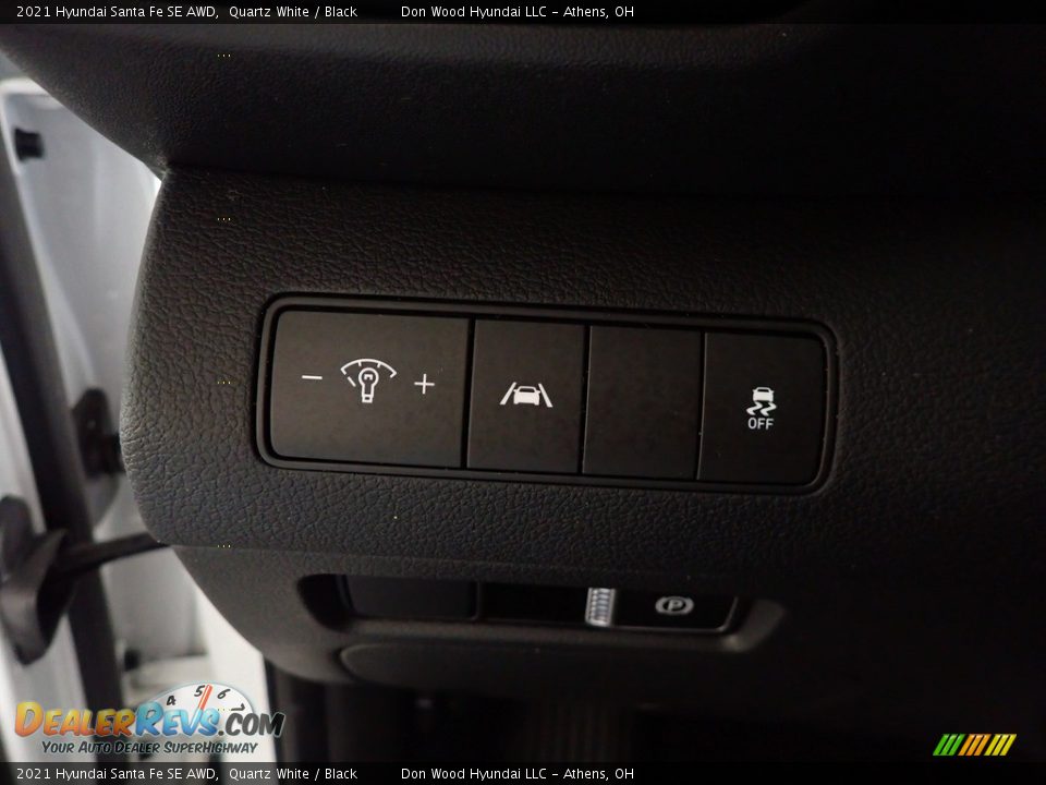 2021 Hyundai Santa Fe SE AWD Quartz White / Black Photo #29