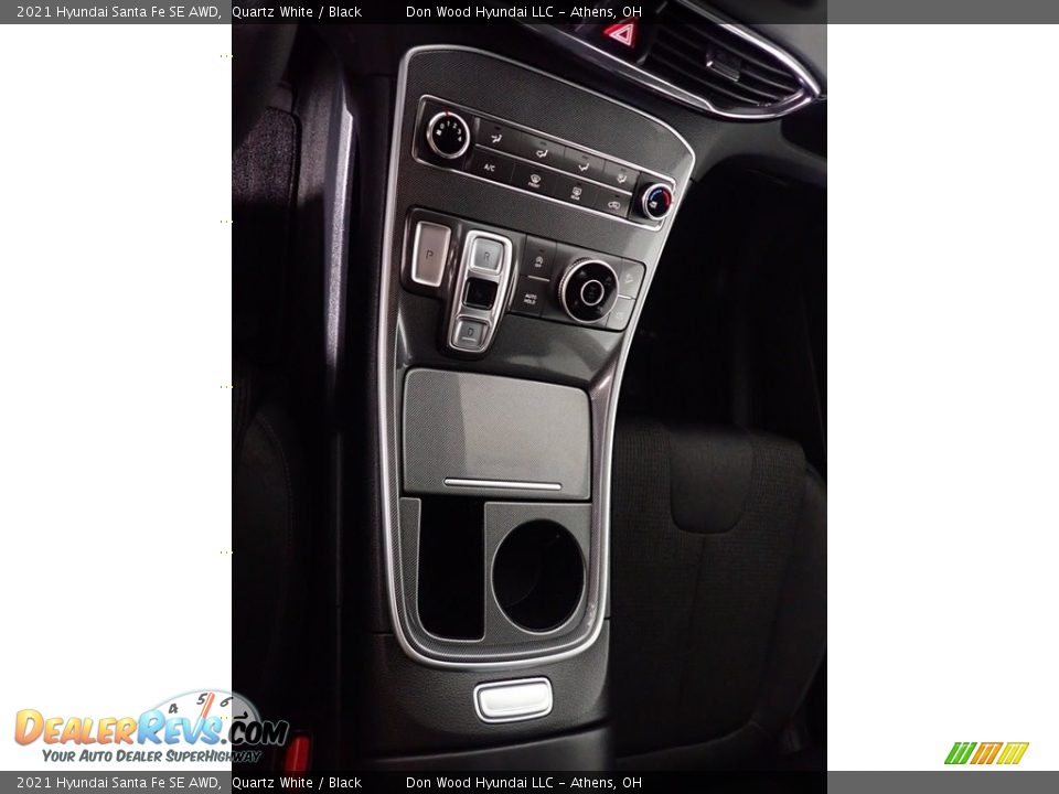 2021 Hyundai Santa Fe SE AWD Quartz White / Black Photo #30