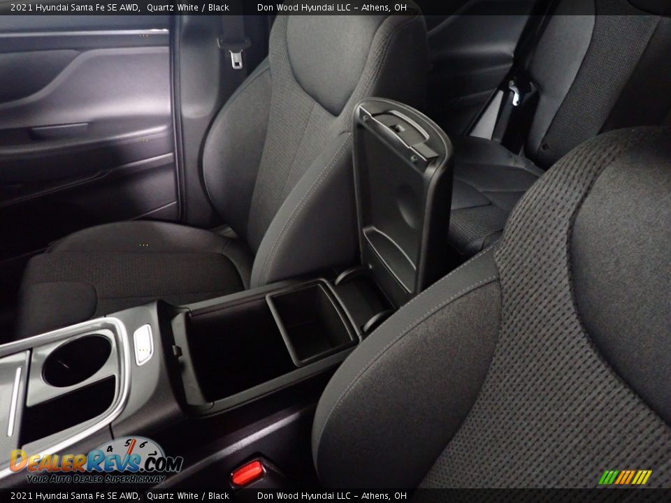 2021 Hyundai Santa Fe SE AWD Quartz White / Black Photo #31