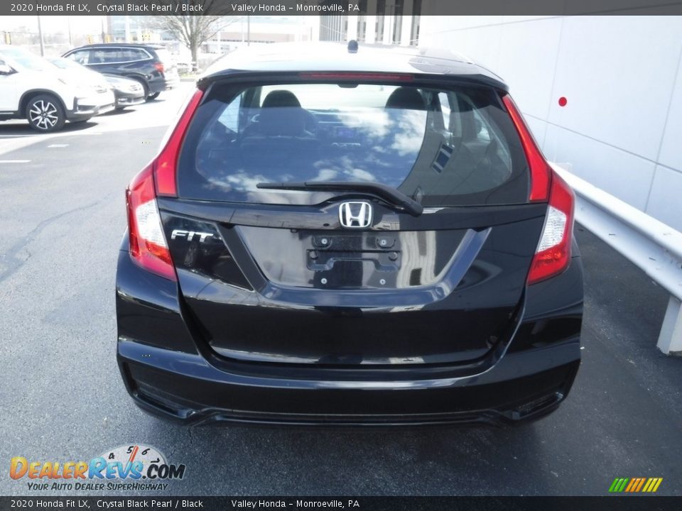 2020 Honda Fit LX Crystal Black Pearl / Black Photo #7