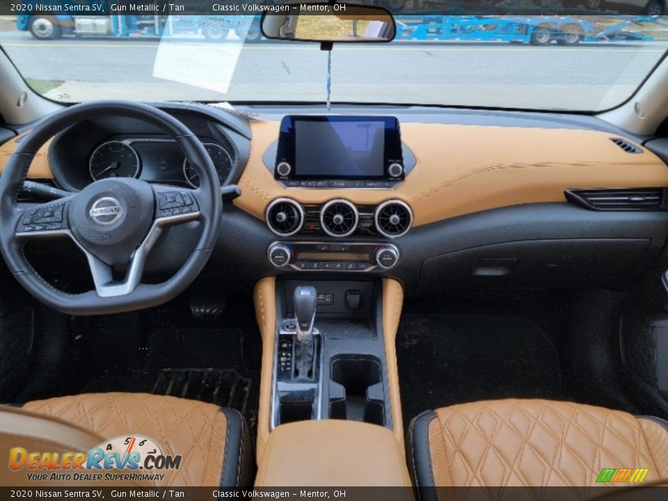 Tan Interior - 2020 Nissan Sentra SV Photo #4