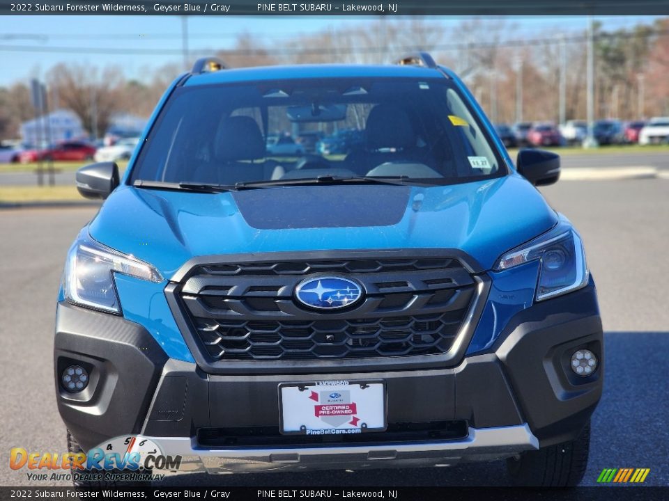 2022 Subaru Forester Wilderness Geyser Blue / Gray Photo #16