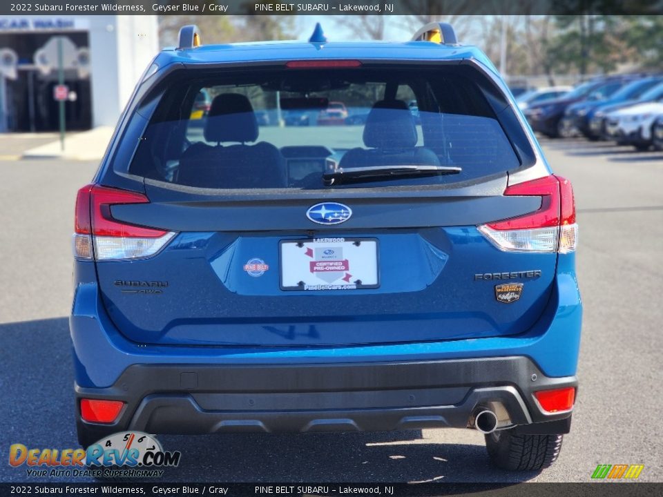 2022 Subaru Forester Wilderness Geyser Blue / Gray Photo #20