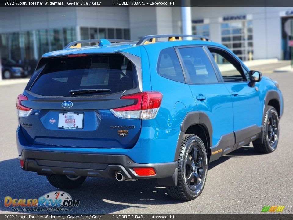 2022 Subaru Forester Wilderness Geyser Blue / Gray Photo #21