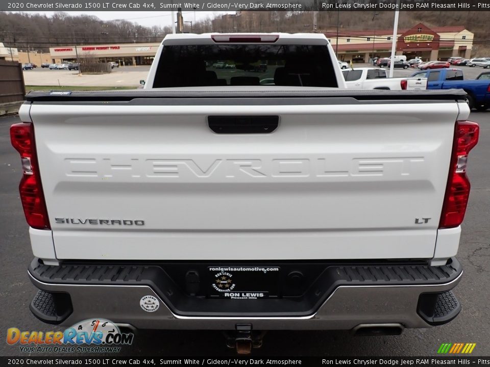 2020 Chevrolet Silverado 1500 LT Crew Cab 4x4 Summit White / Gideon/­Very Dark Atmosphere Photo #4