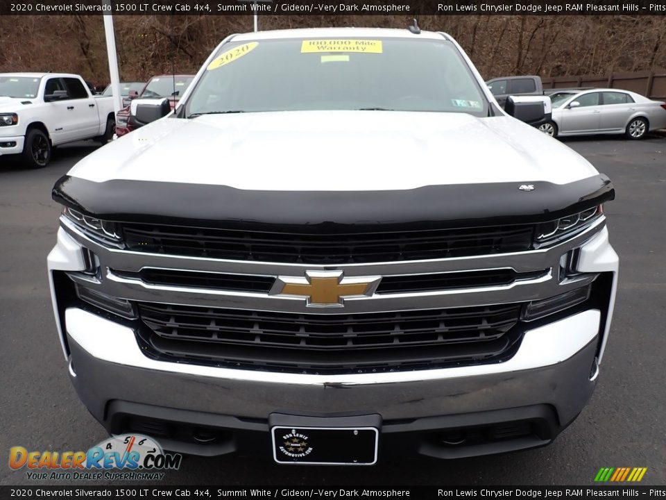 2020 Chevrolet Silverado 1500 LT Crew Cab 4x4 Summit White / Gideon/­Very Dark Atmosphere Photo #9